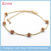 New arrival gold chain bracelet imitation jewelry made in hongkong